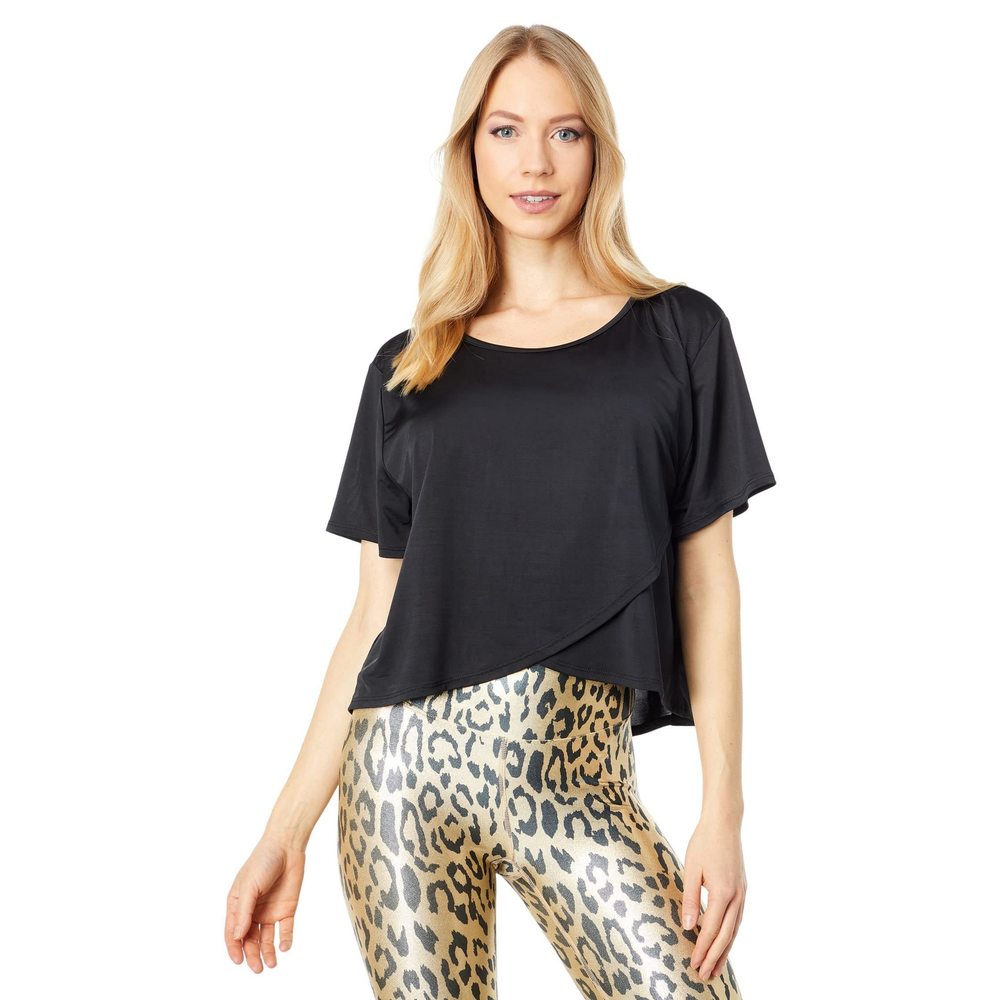 Heroine Sport Tulip Tee Black MD